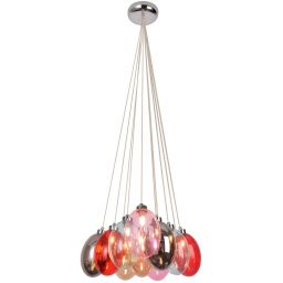 Candellux Lukka lampa wisząca 10x10W wielokolorowa 50110223