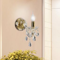 Candellux Maria Teresa kinkiet 1x40 W złoty 21-95742