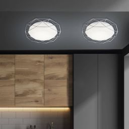 Candellux Sven plafon 1x24W biały/chrom 98-73211