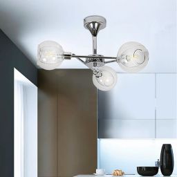 Candellux Ozzo lampa podsufitowa 3x40W chrom 33-72214