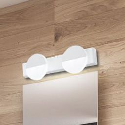 Candellux Sing kinkiet 2x3W LED biały 22-72801