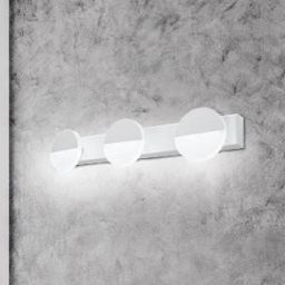 Candellux Sing kinkiet 3x3W LED biały 23-72818