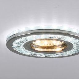 Candellux lampa do zabudowy 1x50W + 1x3W LED chrom 2268705