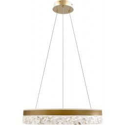 Candellux Frozi lampa wisząca 32 W złota 31-35554