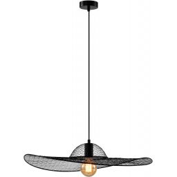 Candellux Deco lampa wisząca 1x40 W czarna 31-38272