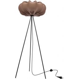 Candellux Cafee lampa stojąca 1x40 W czarna-brązowa 51-42026