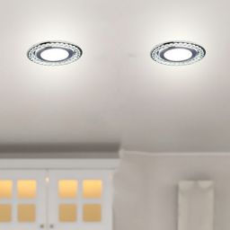 Candellux SSP-30 lampa do zabudowy 2x5W srebrny/przezroczysty 2203188