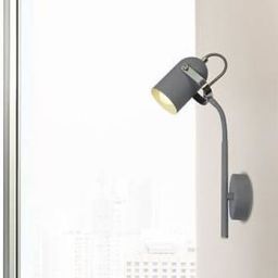 Candellux Gray kinkiet 1x40W szary 91-66527