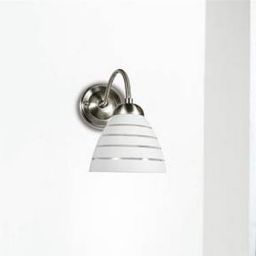 Candellux Uli kinkiet 1x60W biały/satyna 21-66145