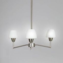 Candellux Togo lampa podsufitowa 3x40W biały/nikiel mat 33-10639