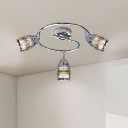 Candellux Milton lampa podsufitowa 3x10W chrom 93-61300