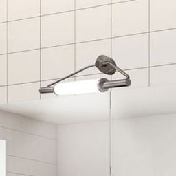 Candellux Major kinkiet 2x4W LED nikiel satyna/biały 22-27842