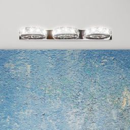 Candellux Shipi kinkiet 3x3W LED stal nierdzewna/kryształ 23-45324