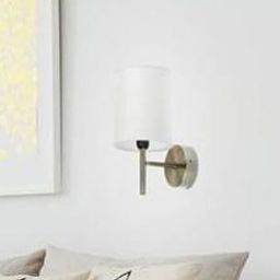 Candellux Yan kinkiet 1x40W biały/patyna 21-45386