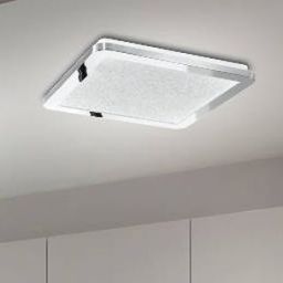 Candellux Nexit plafon 1x18W LED chrom 10-66794