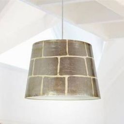 Candellux Americano lampa wisząca 1x60W beżowa/srebrna 31-32331