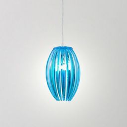 Candellux Abuko lampa wisząca 1x60W niebieska 31-55296