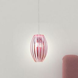 Candellux Abuko lampa wisząca 1x60W różowa 31-55548