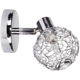 Candellux Collar kinkiet 1x40W chrom 91-13637