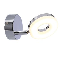Candellux Thema kinkiet 1x5W LED chrom 91-60761