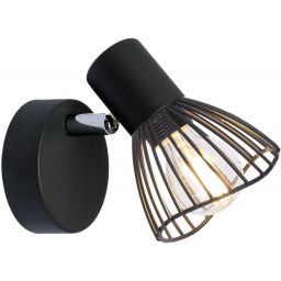 Candellux Fly kinkiet 1x40W czarny 91-61881