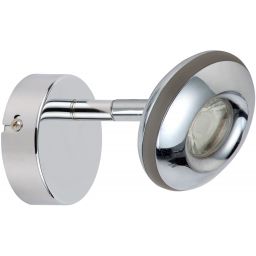 Candellux Skipper kinkiet 1x6W LED chrom 91-67494