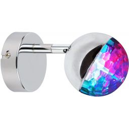 Candellux Party kinkiet 1x3W LED chrom 91-67753