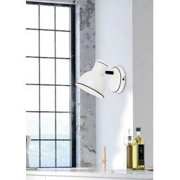 Candellux Zumba kinkiet 1x40 W biały-czarny 91-72115