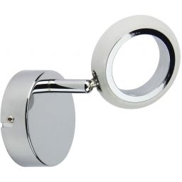 Candellux Aurelion kinkiet 1x4W LED chrom 91-65247