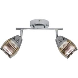 Candellux Milton lampa podsufitowa 2x10W chrom 92-41265