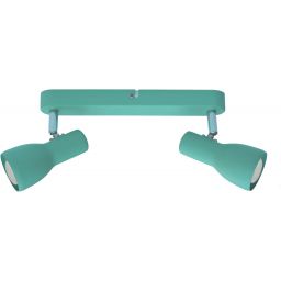 Candellux Picardo lampa podsufitowa 2x40W miętowy mat 92-50595