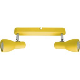 Candellux Picardo lampa podsufitowa 2x40W żółty mat 92-52407