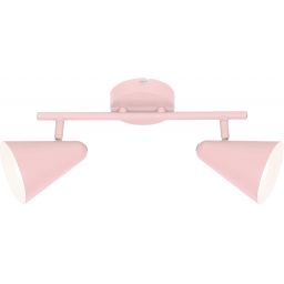 Candellux Amor lampa podsufitowa 2x40W różowa 92-68798