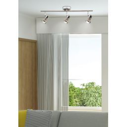 Candellux Arkon lampa podsufitowa 3x50W satyna nikiel/chrom 93-59598