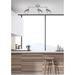 Candellux Milton lampa podsufitowa 3x10W chrom 93-61294