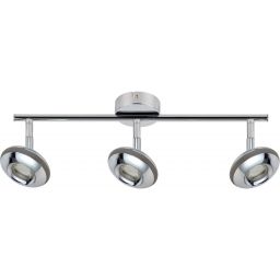 Candellux Skipper lampa podsufitowa 3x6W LED chrom 93-67623