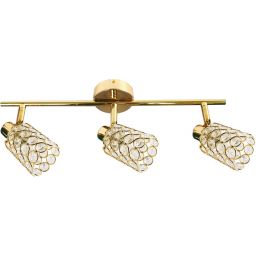 Candellux York lampa podsufitowa 3x40W mosiądz 93-70111