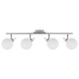 Candellux Ghost lampa podsufitowa 4x40W biała/chrom 94-01504