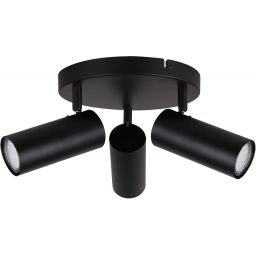 Candellux Colly lampa podsufitowa 3x15W czarna 98-01672