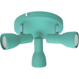 Candellux Picardo lampa podsufitowa 3x40W miętowy mat 98-50601