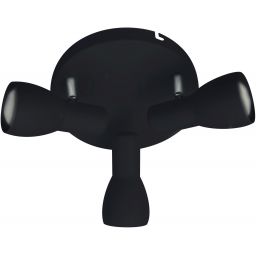 Candellux Picardo lampa podsufitowa 3x40W czarny mat 98-50793