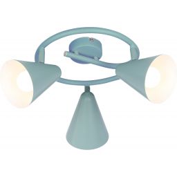 Candellux Amor lampa podsufitowa 3x40W szary mat 98-63359