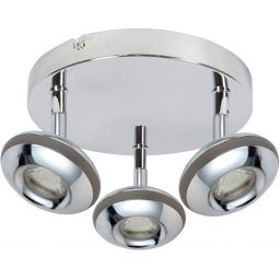 Candellux Skipper lampa podsufitowa 3x6W LED chrom 98-67685