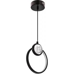 Candellux Lacrima lampa wisząca 1x15 W czarna 31-35592