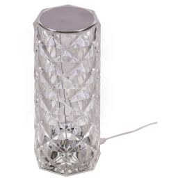 Candellux Brillo lampa stołowa 1x2 W srebrna 41-35790