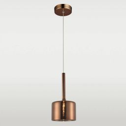 CosmoLight Copenhagen lampa wisząca 1x28W miedź P01028CU
