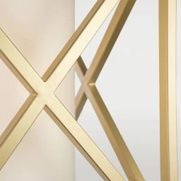 CosmoLight New York lampa wisząca 1x40 W biała-złota P01403AU-WH