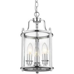 CosmoLight New York lampa wisząca 3x40W chrom P03427CH