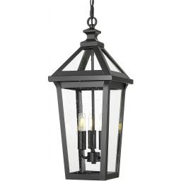 CosmoLight Zurich wisząca zewnętrzna 3x40W czarny mat P03630BK