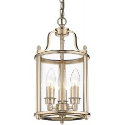 CosmoLight New York lampa wisząca 3x40W złota P03875AU